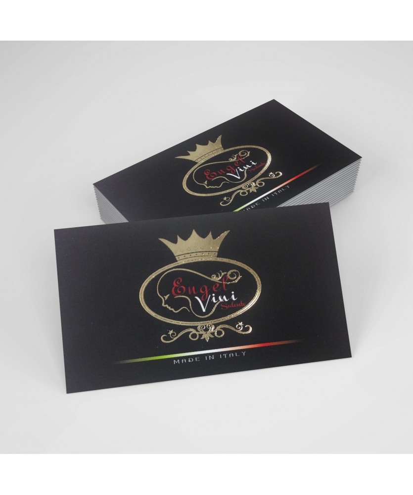 il miglior prezzo biglietti visita stampa a caldo