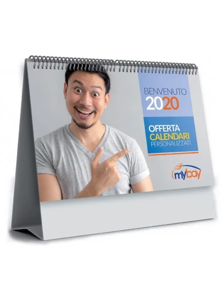 Calendarietto da tavolo personalizzato stampata