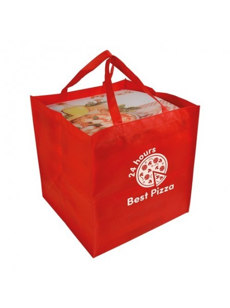 PIZZA BAG IN TNT XL COLOR stampata