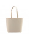 SHOPPER IN COTONE CON BASE SOFFIETTO 130gr