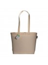 Shopper eco-friendly in cotone organico personalizzata con grafica aziendale