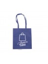 SHOPPER IN TNT CON MANICI LUNGHI COLOR