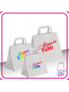 SHOPPER BIANCA TAKE AWAY stampata