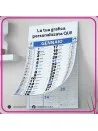 Calendario Olandese Classic 12 fogli personalizzato blu con grafica promozionale