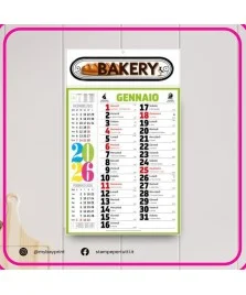 Calendario Olandese Color stampata