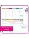 Planning da Tavolo Personalizzato – 4 colori stampata