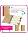 Notebook ecologico con penna stampata