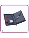 agenda promozionale con tasche interne e astuccio incluso