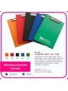 Cartellina A4 TAM con clip – Serigrafia 1 colore stampata