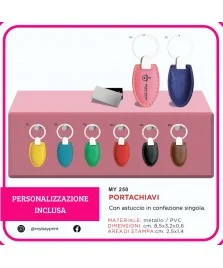 Portachiavi personalizzato – Stampa full color stampata