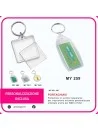 copy of Portachiavi con portagettoni in plastica stampata