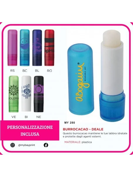 Burrocacao Deale - full color stampata