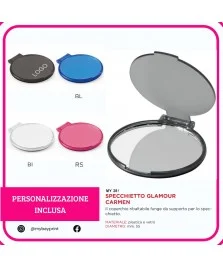 Specchietto Glamour Carmen personalizzato stampata