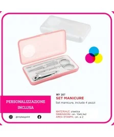 Set Manicure personalizzato - full color stampata