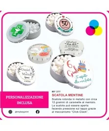Scatola Mentine - fullcolor stampata