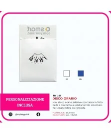 Disco Orario - serigrafia 1 colore stampata