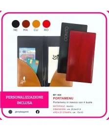 Portaconto in similpelle Mexico – stampa serigrafica 1 colore