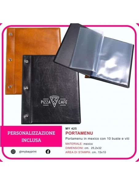 copy of Carta dei Vini Mexico 4 buste – serigrafia 1 colore