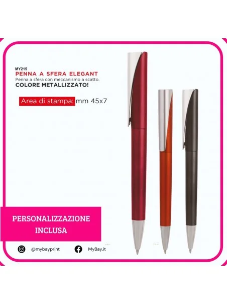 Penna Elegant stampata