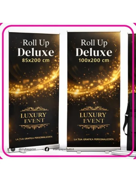 Roll Up lusso stampata