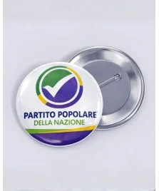 Spille elettorali personalizzate stampata