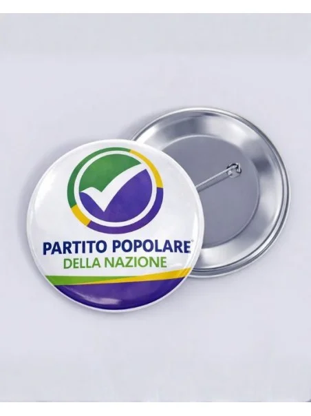 Spille elettorali personalizzate stampata