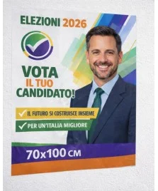 Manifesti 70x100 elettorali stampata