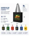 Shopper in TNT - manici lunghi e soffietto - FULLCOLOR