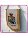 Gagliardetto pentagonale 15x25 cm