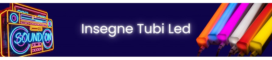 Insegne LED tipo neon personalizzate – Soluzioni luminose moderne