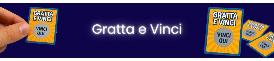 Gratta e Vinci personalizzati – Biglietti promozionali a sorpresa